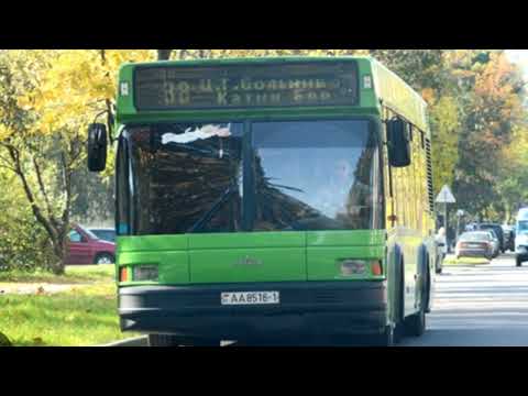 Видео: Информатор Брестского автобуса №38 Ц.Г.Больница - Катин Бор.