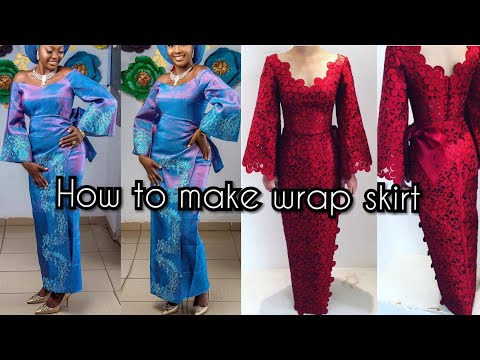 Видео: КАК СДЕЛАТЬ МОДНУЮ ЮБКУ-КАРАНДАШ С ЗАПАХОМ (юбка iro)