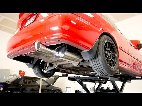 Видео: УВИДЬТЕ! Звук моего народа! | Установка выхлопной системы Honda Civic