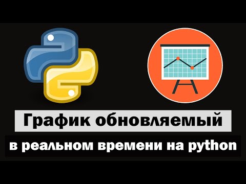 Видео: Создание графика обновляемого в режиме реального времени на python