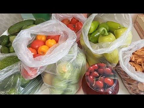 Видео: Не большие покупки 💸 Угощение от свекрови 🫑🥔🧅🍅🥒🥕 Ленивые пирожки из капусты🥬🥟