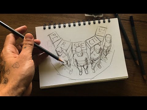 Видео: Перспектива в рисовании (и никаких личных)