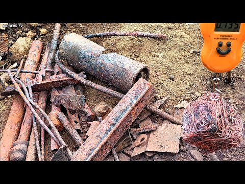 Видео: МЕДЬ & ЧЁРНЫЙ ЛОМ С ГЛУБОКИХ ОТВАЛОВ СВАЛКИ ЭПОХИ СССР⛏️ДОБЫЧА,ОБЖИГ,ЧИСТКА//SCRAP ROASTING//168//
