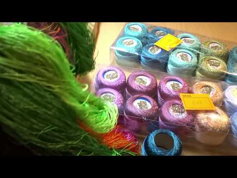 Видео: Долгожданная посылочка с ниточками от Тамары Гольц