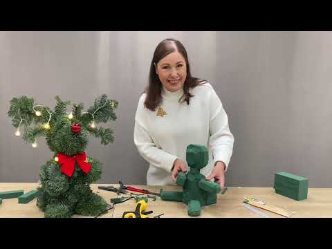 Видео: Новогодний мастер-класс. Делаю оленя Рудольфа