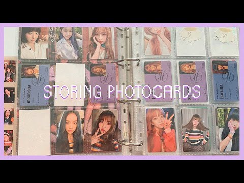 Видео: storing photocards #10 • организация биндера • billlie, kep1er, zb1, purple kiss and stray kids