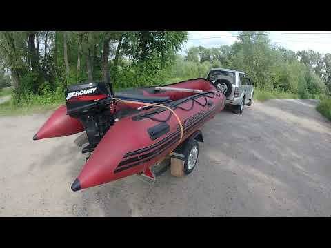 Видео: MERKURY 30 ПВХ Quicksilver 430 .