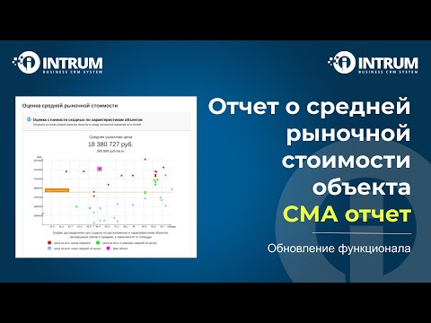 Видео: Отчет о средней рыночной стоимости. СМА отчет