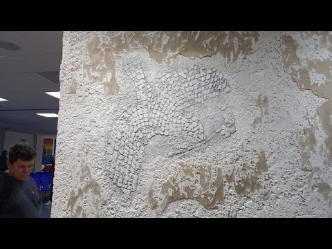 Видео: КолорМикс Елизаров Евгений из Рязани, Битва Декораторов. Дизайнерское решение роллерной штукатуркой