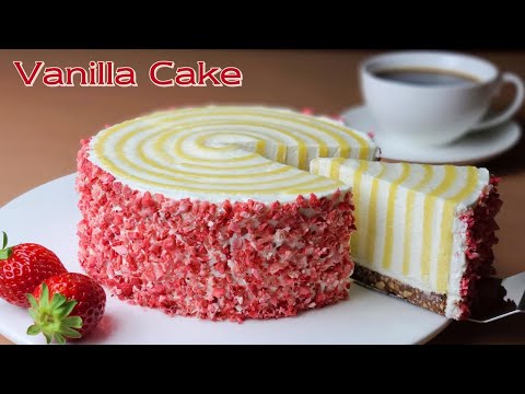 Видео: Без муки / Стакан / Рецепт ванильного пирога без муки / Vanilla Sponge Cake