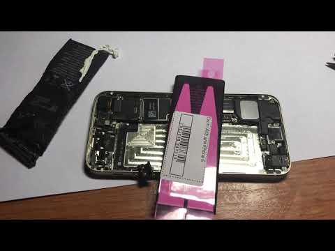 Видео: Замена аккумулятора iPhone 5S | Инструкция