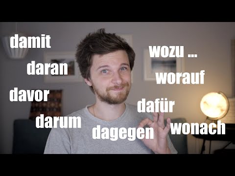 Видео: местоименные наречия в немецком (Pronominaladverbien)
