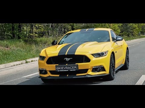 Видео: Mustang 5.0 670hp, Американские лошади VS Немецкие!