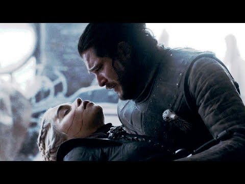 Видео: Джон/Дейенерис - Белый снег