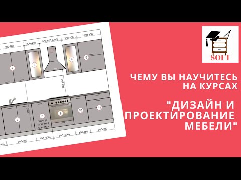 Видео: Чему вы научитесь на курсах "Дизайн и проектирование мебели"