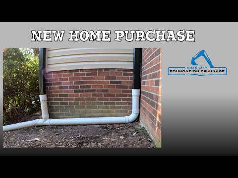 Видео: Улучшение дренажа при покупке нового дома