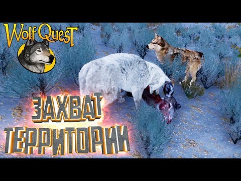 Видео: Захватываем Территорию с Волчицей - WOLFQUEST Anniversary Edition #4