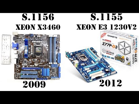 Видео: Сокет 1156 слился в 2019 году? Эра 1155 наступила? Сравнение Xeon X3460 vs E3 1230v2