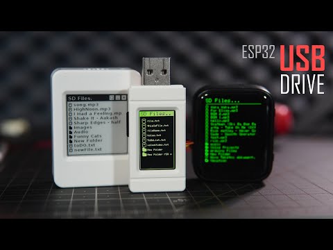 Видео: Превратите ESP32-S3 в USB-накопитель — больше никаких загадочных USB-накопителей