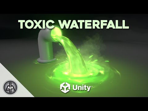 Видео: Unity Shader Graph — урок по эффекту токсичного водопада