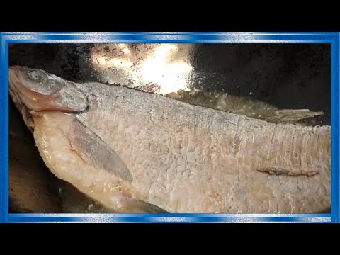 Видео: Жареный лещ по-китайски, попробуйте это  очень вкусный лещ !