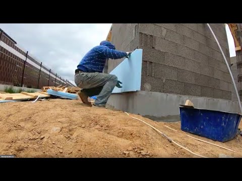 Видео: Утепление фасада дома / 1 РЯД.