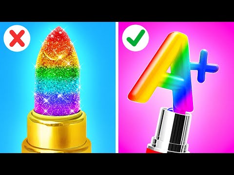 Видео: УДИВИТЕЛЬНЫЕ ИДЕИ ДЛЯ УМНЫХ СТУДЕНТОВ || Потрясающие Поделки и Советы от 123 GO Like!