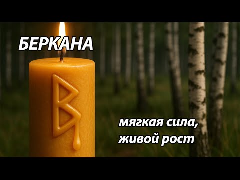 Видео: Как обрести внутреннюю опору и заново вырасти | Руна Беркана и энергия мягкой силы