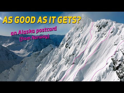 Видео: День, когда Норвегия выглядела как Аляска! — Deep Lyngen Powder Spines