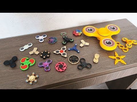 Видео: МОЯ КОЛЛЕКЦИЯ СПИННЕРОВ! MY COLLECTION OF SPINNERS!