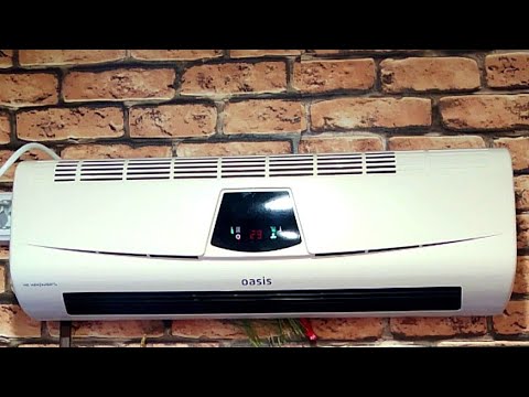 Видео: 🔥Настенный тепловентилятор Oasis NTD-20 Wall fan heater