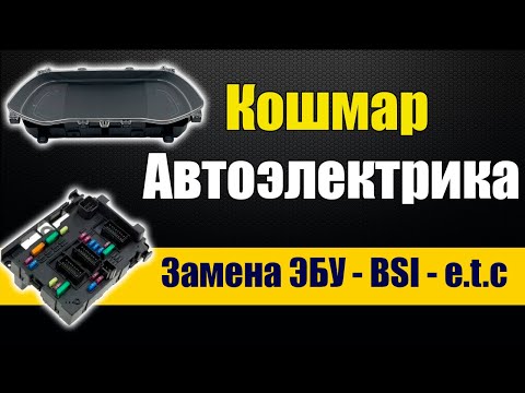 Видео: [ Для Автоэлектрика ] Привязка блоков ЭБУ - BSI - DashBoard - PIN коды - Immo и ключи