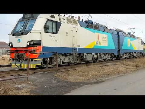 Видео: Электровоз ВЛ80С және Электровоз kz8a