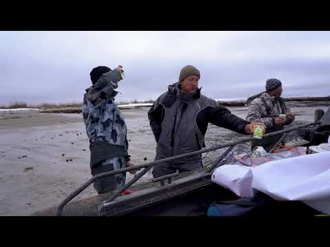 Видео: Попытка дойти до полуострова Канин в закрытую навигацию на аэролодке "север"