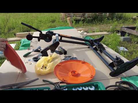 Видео: Роторная косилка КРН 1М PATRIOT.