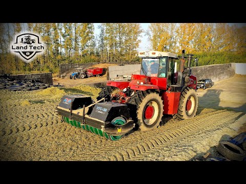 Видео: Что такое ТРАМБОВЩИК СИЛОСНО-СЕНАЖНОЙ МАССЫ НТС-3М? Как трамбуют силос в одном из лучших хозяйств!