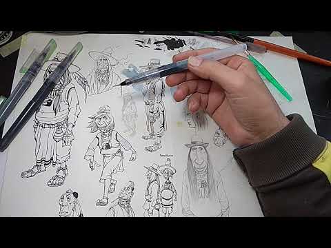 Видео: Кисти с резервуаром. Короткий обзор.