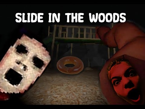 Видео: Убегаем от SCP горки в "Slide in the woods"