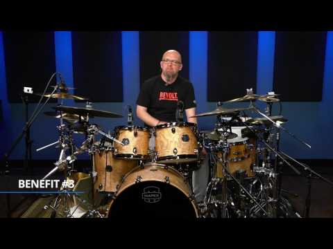 Видео: Drum Lessons (Drumeo) - 5 плюсов игры открытой постановкой рук. BKR