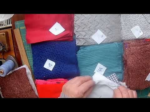 Видео: Плед из женских свитеров и мужских рубашек.