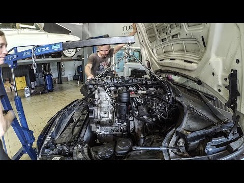 Видео: BMW 5 GT Вскрытие мотора N57, Нищеброд на BMW