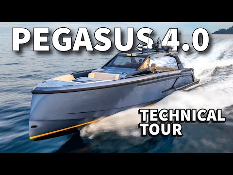 Видео: ULTIMATE VANQUISH VQ55 ТЕХНИЧЕСКИЙ ТУР - ЯХТА PEGASUS