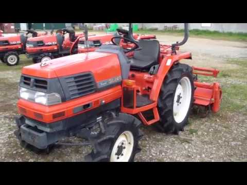 Видео: KUBOTA GL 240 ЯПОНСКИЙ МИНИ ТРАКТОР