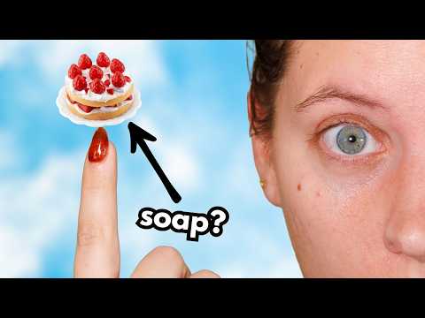 Видео: Я сделал самый маленький мыльный торт в жизни