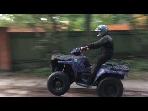 Видео: Polaris Sporsman 800 меняем стандартный ремень вариатора на Optibelt 11143