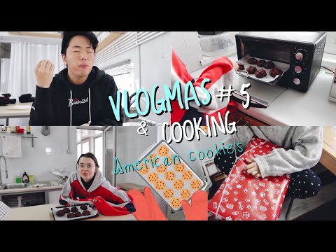 Видео: VLOGMAS!Готовим Шоколадное Печенье в Американском Стиле