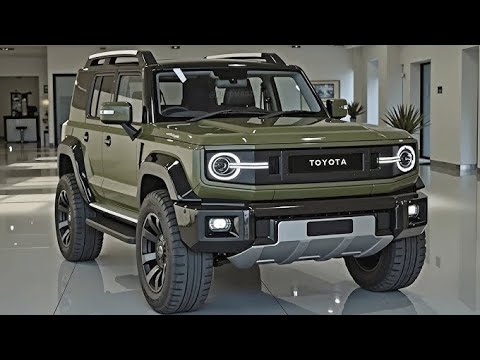 Видео: Новый Toyota Mini Land Cruiser FJ 2026 – Маленький гигант! Легендарный 4x4 возвращается 💥🚙
