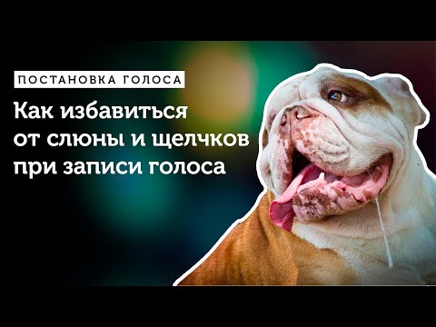 Видео: Запись голоса: как избавиться от слюны и щелчков