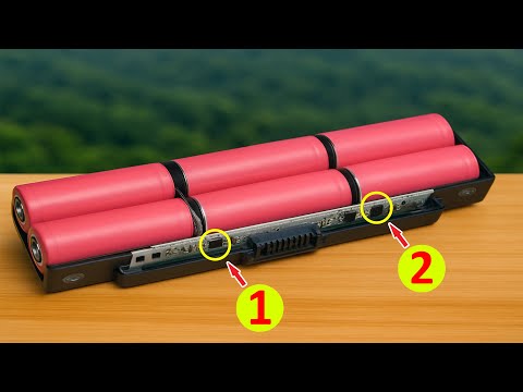 Видео: Внутри старого аккумулятора ноутбука спрятаны два компонента, которые никогда не следует выбрасы....