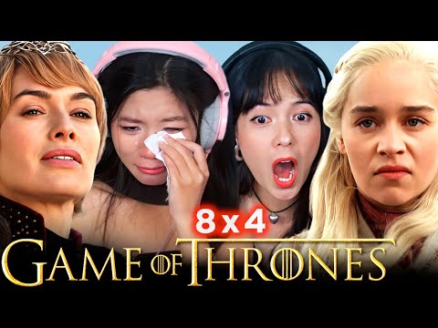 Видео: Реакция иностранок | Игра престолов, 8 сезон, 4 серия «Последние из Старков» | Первый просмотр